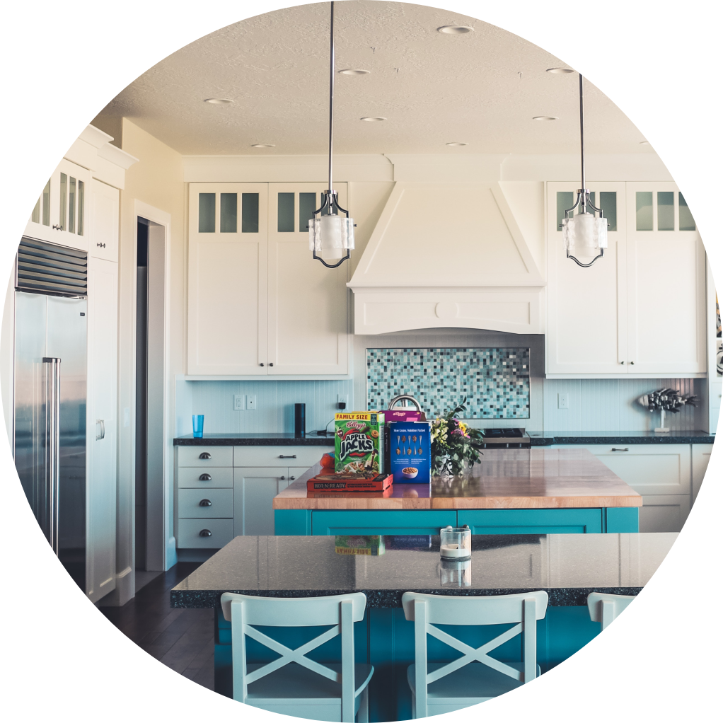 Image of a kitchen in a home